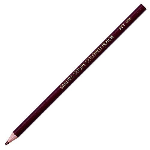 ~6 Colors - サクラ クーピー色鉛筆 チャ PFYバラ-12