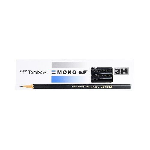 トンボ 鉛筆 MONO-J 3H
