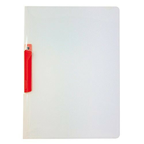 セキセイ クリップインファイル A4S レッド SSS-105-20