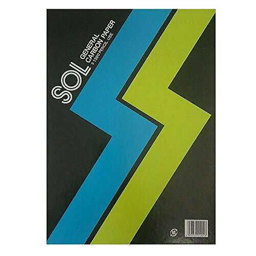 ゼネラル ゾルカーボン紙100枚入 1300アカ 100マイ【送料無料】
