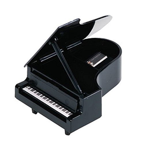 ナカノ コンサートピアノ型鉛筆削リ ブラック PS-35PI/BL