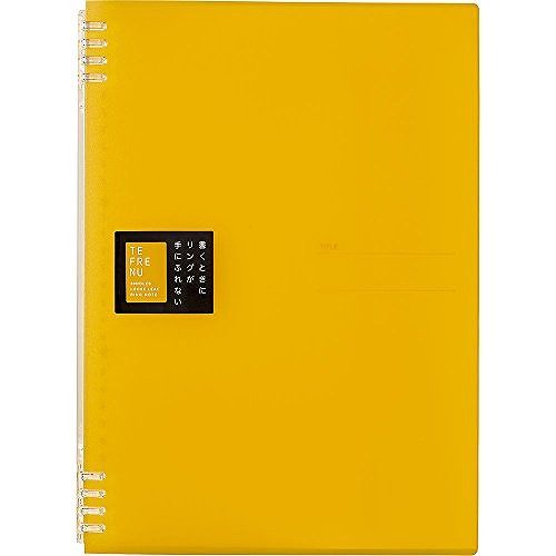 A4 Size - キングジム リングノート テフレーヌ A4 黄 9856TTEキイ