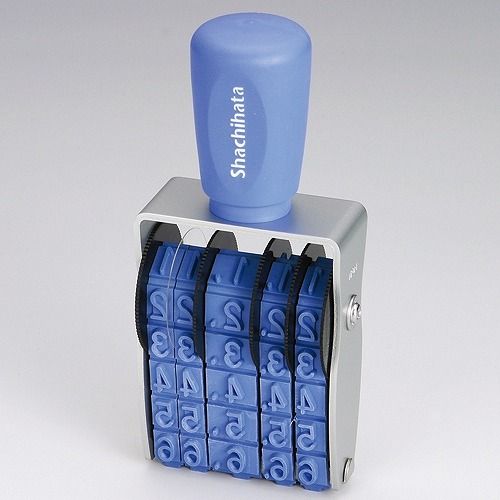 シャチハタ 回転印欧文日付1号 NFD-1G【送料無料】