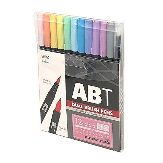 トンボ ABT多色セット12色パステ AB-T12CPA 1個【送料無料】