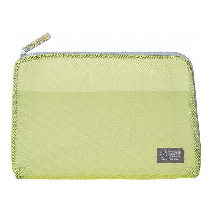 キングジム FLATTY SHEER キイ 黄色 5166キイ【ポイント10倍】