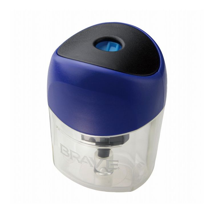 ソニック ラチェッタ ワンハンディ鉛筆削り SK-4807-B 文具 文房具 勉強 学習 試験 テスト 資格 小学校..