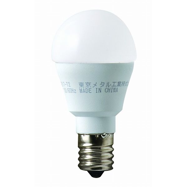 Small Light Bulbs - 東京メタル 電球 小型LED 口金E17 電球色 3000K 40W 屋内用 LDA4LK40WE17-T2(代引不可)