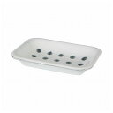 ENAMELED SOAP DISH Gi \[vfBbV CH13-H490 DULTON _g  킢(s)