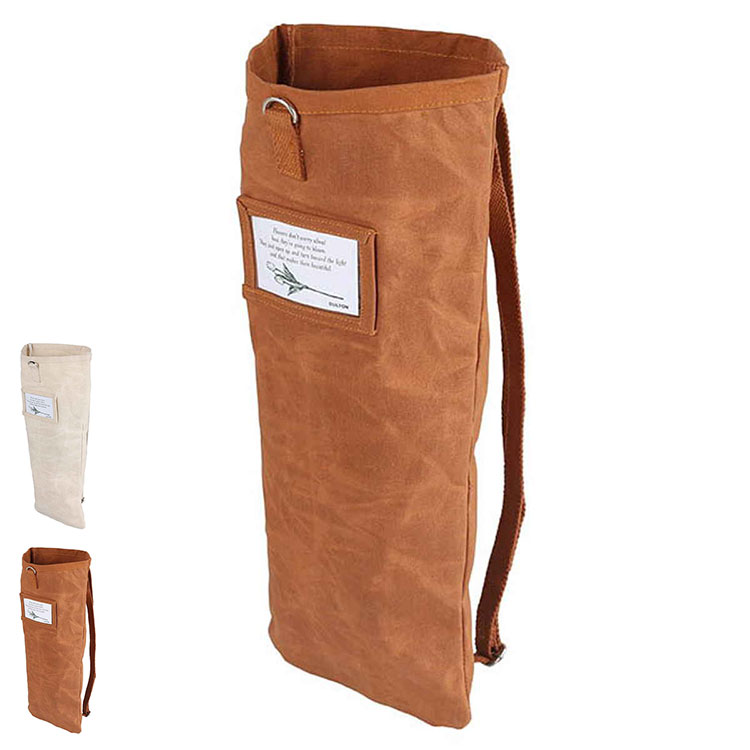 DULTON ダルトン フラワーバッグ エコバッグ 袋 ブーケバック サイズ調整 ナチュラル キャメル かわいい おしゃれ アメリカン ヴィンテージ感 プレゼント ギフト プチギフト(代引不可)