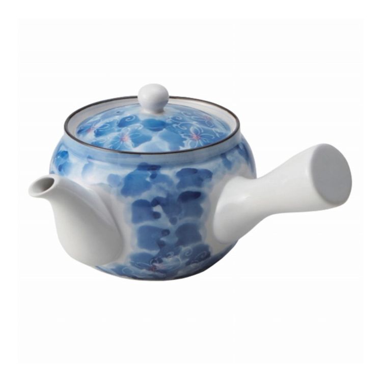 丸利玉樹利喜蔵商店 急須 370ml ダミ小花 茶こし付き ティーポット おしゃれ かわいい 陶器製(代引不可)