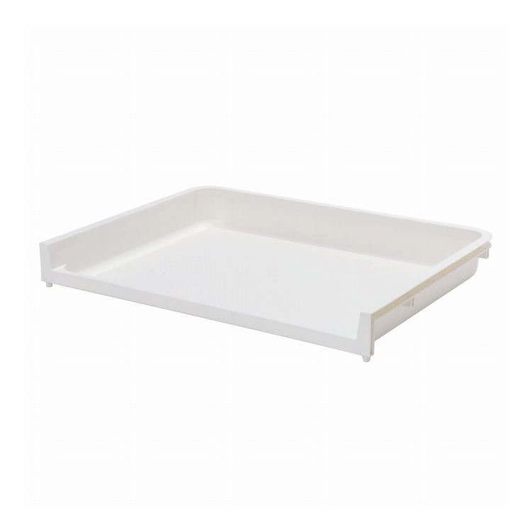 サンコープラスチック 日本製 トレー ラコン 専用トレー 幅46×奥行35×高さ5.7cm ホワイト ラコン トレ..