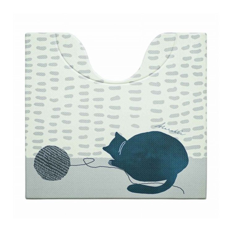 【商品説明】 韓国風のオシャレなトイレマットです。 マットに付いている折り目で隙間にぴったりフィットして汚れを防ぎます。 PVC加工なので撥水効果があります。 汚れたり水がとんでもサッと拭けてお掃除がラクです。 防臭効果付きで雑菌の繁殖や臭...