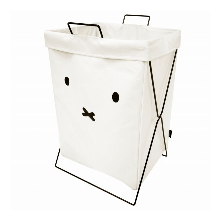 miffy ランドリーバスケット miffy boris 折り畳み式 横置き ミッフィー オカトー(代引不可)