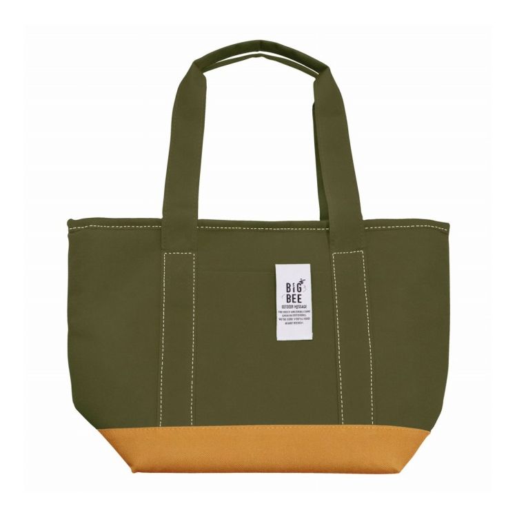 保冷バッグ BigBee クーラートートバック S オリーブグリーン オカトー(代引不可)