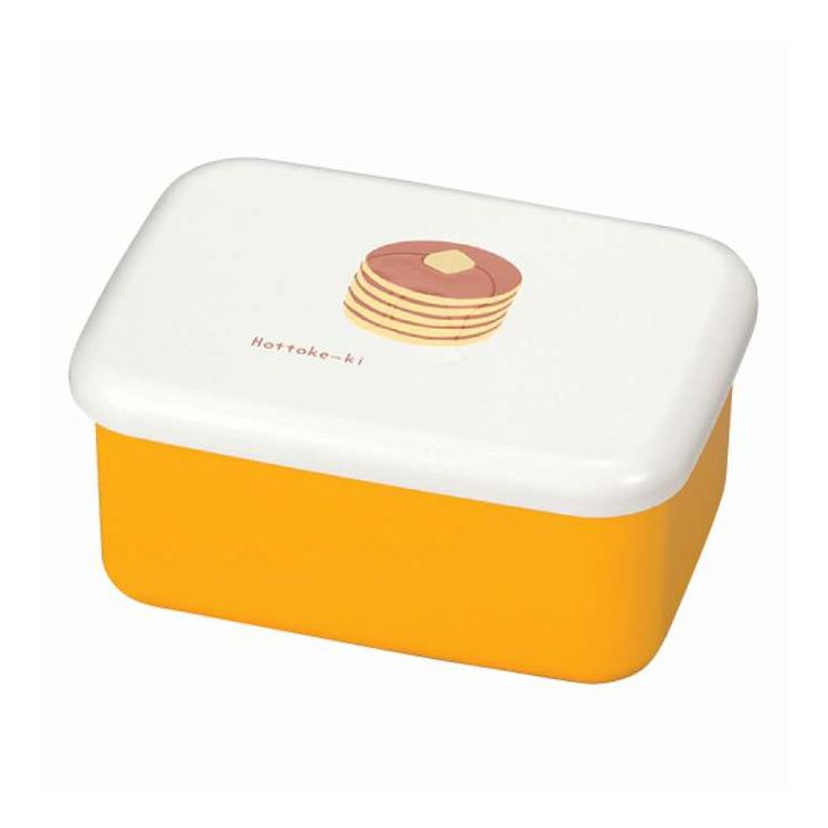 日本製 弁当箱 1段 500ml 長角一段弁当ミニ ホットケーキ たつみや(代引不可)