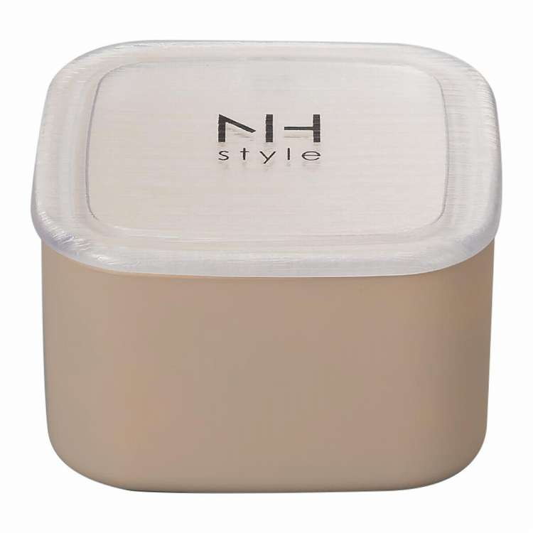 樂天商城 - 日本製 シール容器 500ml NH style角サイドケースL グレージュ(代引不可)