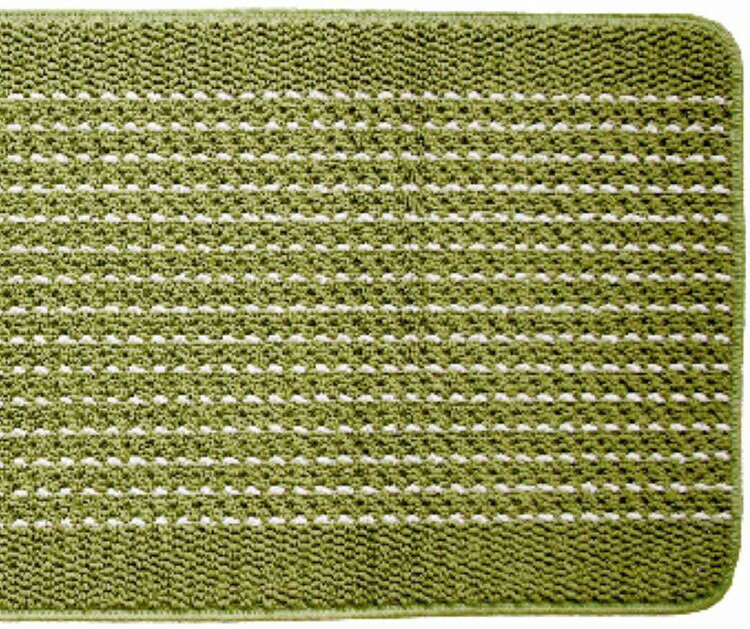 リコメン堂の日本製 キッチンマット 優踏生 洗いやすい 45×90cm 日本製 グリーン オカ(代引不可)｜アングル3