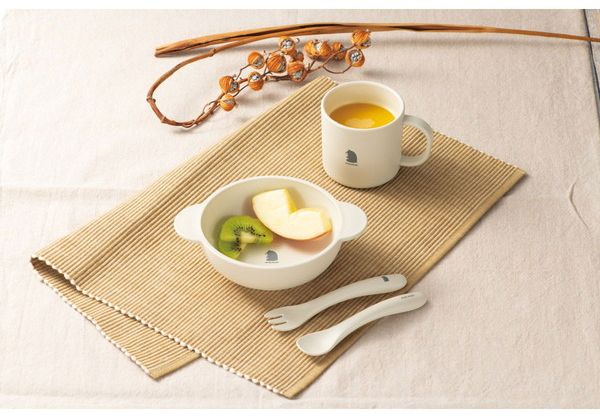 リコメン堂のマグカップ 190ml MORIMORI 子供用食器 プラスチック ホワイト(代引不可)｜アングル2