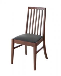 ダイニングチェア ダイニング 新婚カップル向け ハイバックチェア ダイニング ダイニングチェア 2脚組 ブラウン(代引き不可)【送料無料】