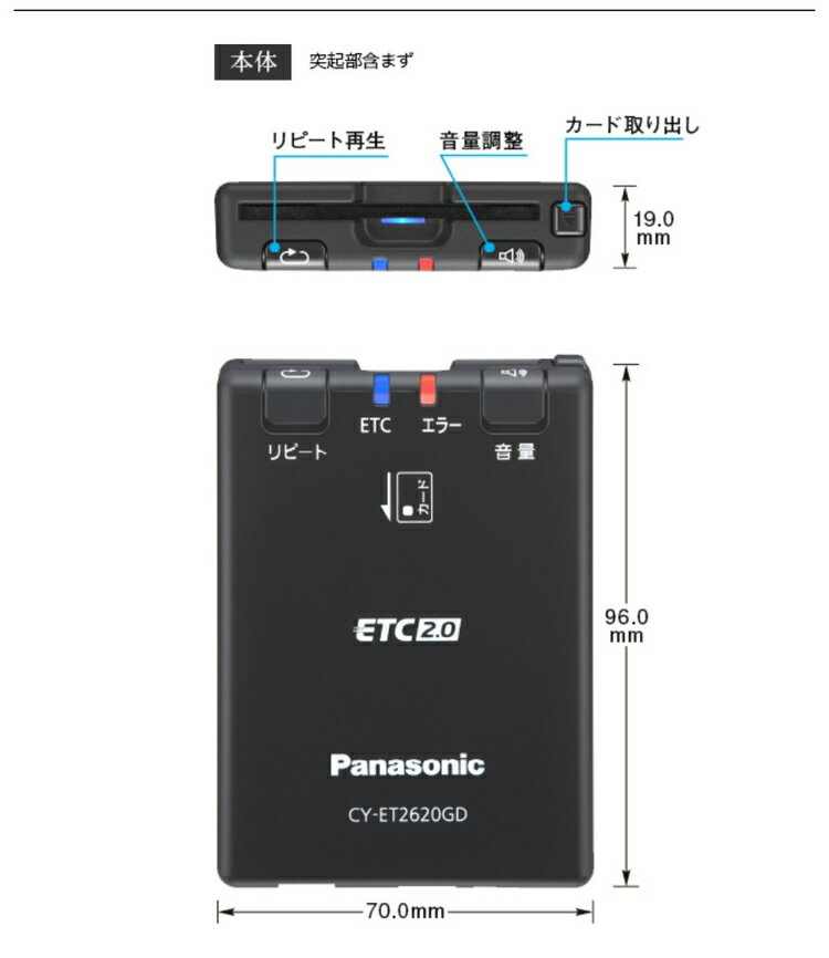 �ѥʥ��˥å� Panasonic ETC2.0�ֺܴ� GPS CY-ET2620GD �ֺܴ�ڥݥ����10�ܡۡ�����̵����
