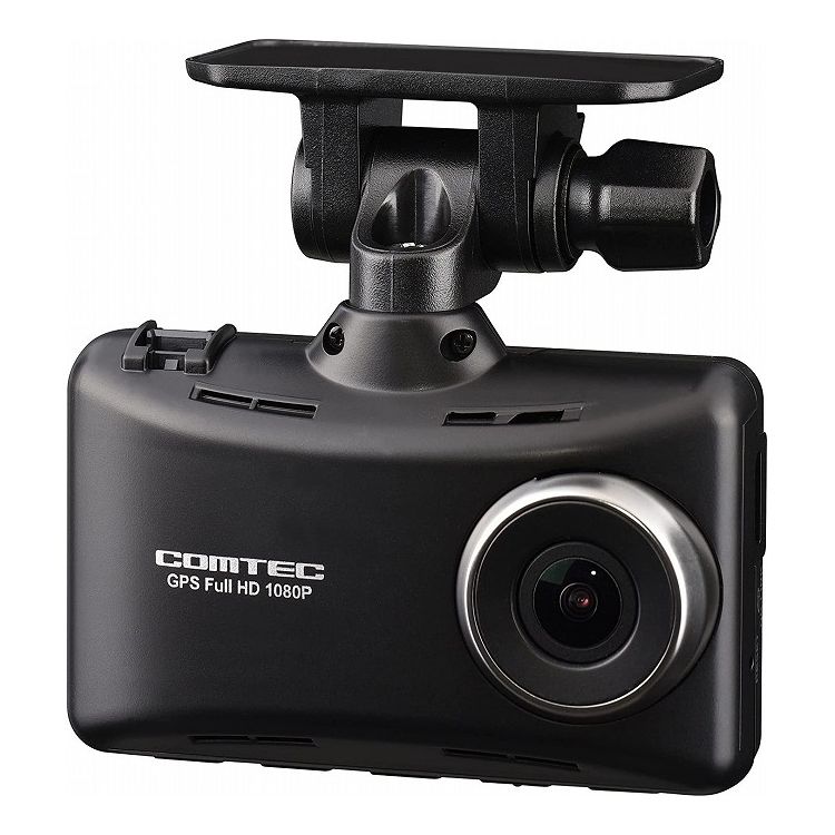 コムテック ドラレコ HDR204G 1カメラ 日本製 200万画素 常時録画 GPS ノイズ対策 2.7インチ画面 ドライブレコーダー COMTEC