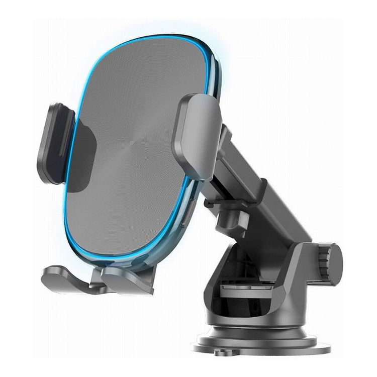 カシムラ iPhone/スマートフォン 車載用ワイヤレス充電器 Qi自動開閉ホルダー QI自動開閉ホルダー イルミライト付 手帳対応 吸盤取り付け KW-39【ポイント10倍】【送料無料】