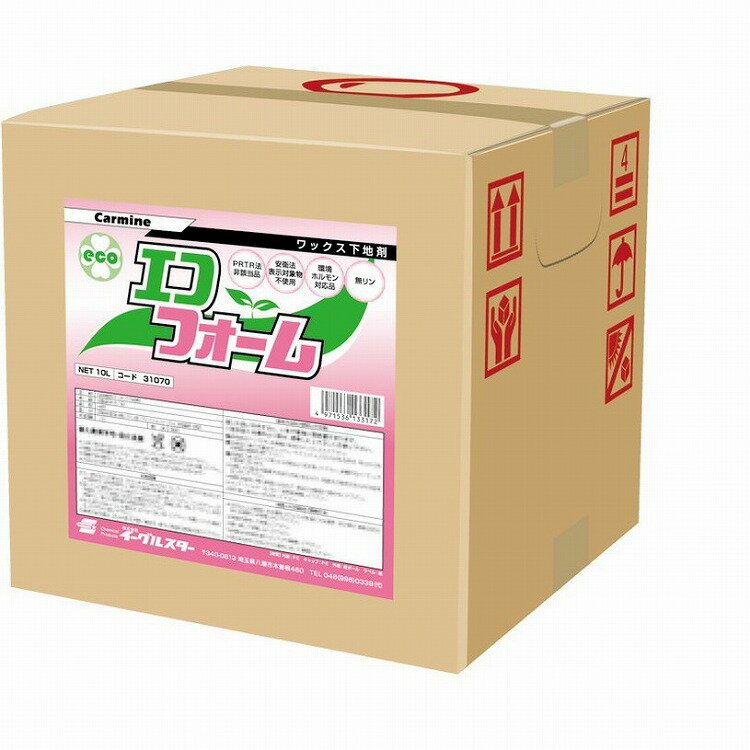 Car Shampoo - イーグルスター エコフォーム 10L(BinB) 31070【ポイント10倍】【送料無料】