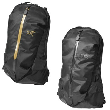 ARCTERYX Arro22 バックパック 22L メンズ レディース ナイロン 24016 6029 24Kブラック ステルスブラック ゴールド シルバー 通勤 通学 アウトドア リュックサック アークテリクス アロー22 【送料無料】
