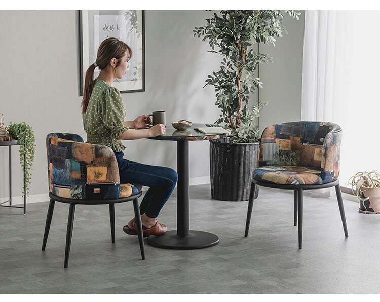 ダイニング3点セット テーブル チェア2脚 強化ガラス スチール おしゃれ 北欧 コンパクト 一人暮らし ダイニングセット 円卓 丸型 円形 ダイニング 新生活(代引不可)【送料無料】