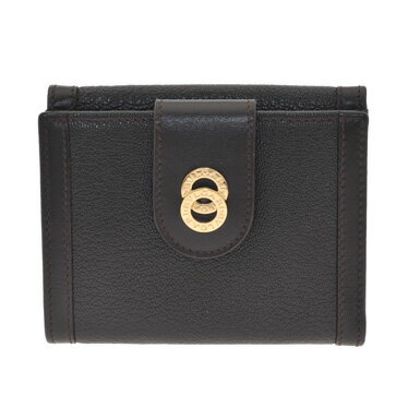 ブルガリ 29204 EBONY/LGP ダブルホック財布 BVLGARI/ブルガリ/ダブルホック財布/EBONY/LGP/DOPPIOTONDO/レディース/29204