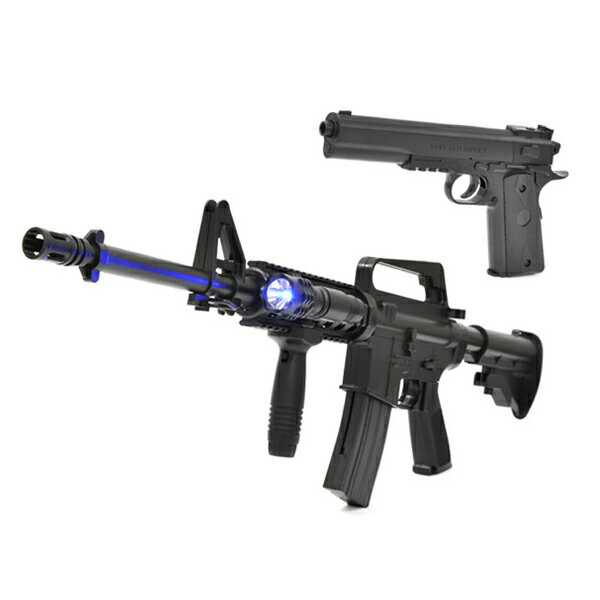 【送料無料】ベルソス エアガン エアガンキット 2点セット ブラック 害獣 害鳥 対策 VS-C-M4 トイガン