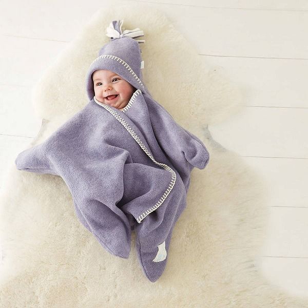 Tuppence & Crumble タッペンスアンドクランブル 星型フリースアフガン スターラップ 0-4M スカイブルー 1個 新生児~生後4ヶ月頃【送料無料】