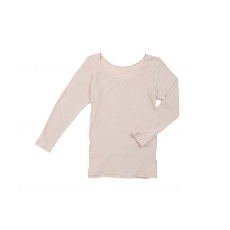 ラック産業 ふんわり着脱なめらかインナー8分袖 ベージュ フリー【送料無料】