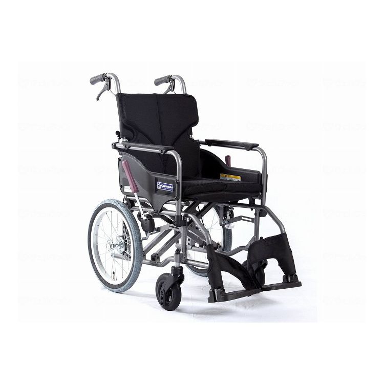 カワムラサイクル モダンAstyle 背折れ介助用 KMD A16 40 M No.68黒メッシュ(ポリエステル) 座幅40 前座43cm KMD-A16-40-M(代引不可)【送料無料】