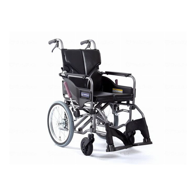 カワムラサイクル モダンAstyle 背折れ介助用 KMD A16 42 H エコブラック(No.88) 座幅42 前座45cm KMD-A16-42-H(代引不可)【送料無料】