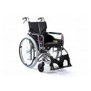カワムラサイクル モダンAstyle 背折れ自走用 KMD-A22-40-H エコブラック(No.88) 座幅40-前座45cm 車いす 車椅子 車イス キャリー 車 移動 介護 補助(代引不可)【送料無料】(4)