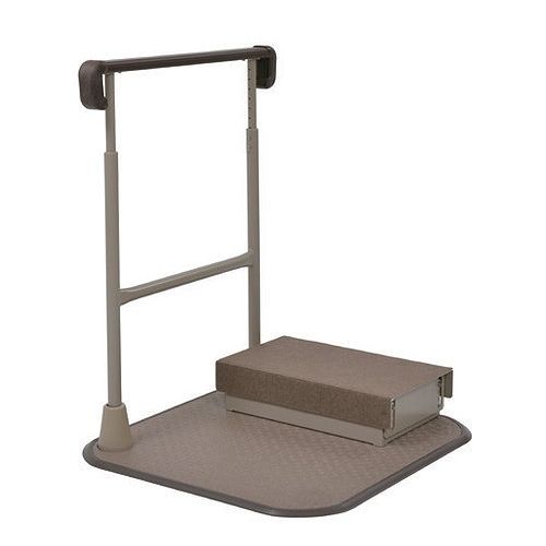 タマツ つながる手すり すりてあ 踏み台付 - 片手すり STF-1(代引不可)【送料無料】