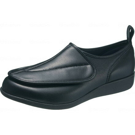 アサヒシューズ 快歩主義M003 ブラックスムース 左24.5 KS19734LT(代引不可)【送料無料】