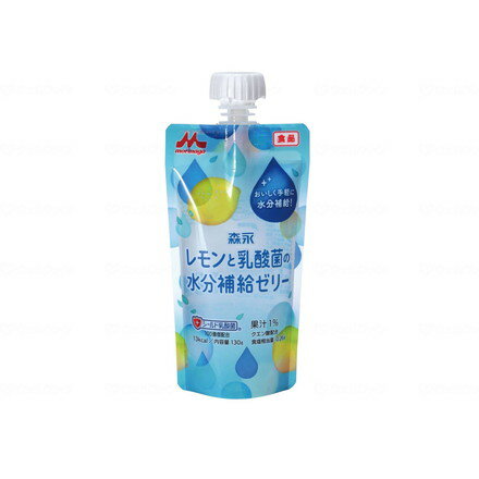 クリニコ レモンと乳酸菌の水分補給ゼリー ケース 130gx6袋 0653417(代引不可)【送料無料】