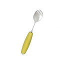 岡部洋食器 フレックスメタルスプーン イエロー スプーンフォーク兼用 大 FM-04Y(代引不可)【送料無料】