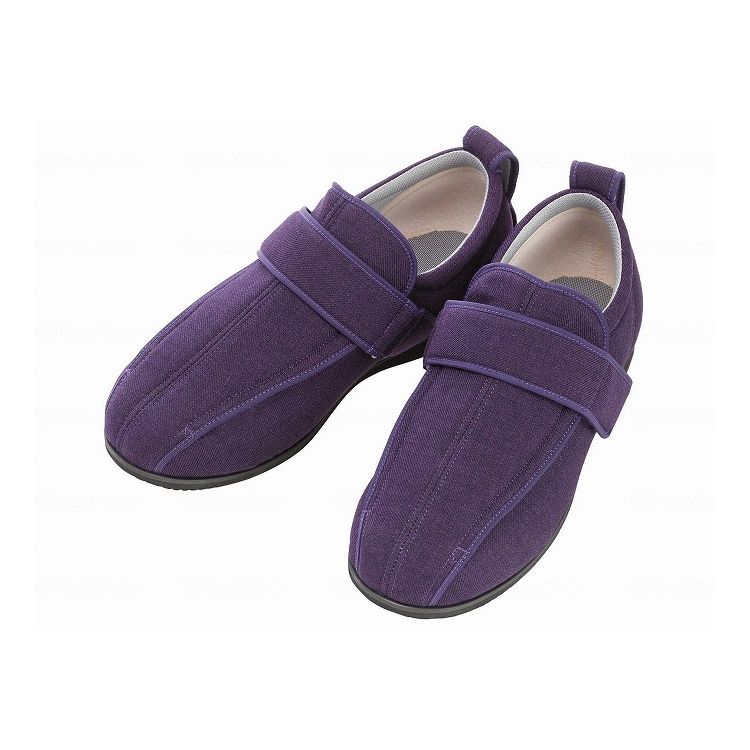 徳武産業 ケアフルIII 5E 紫 左S 右L 7042(代引不可)【送料無料】