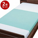 【単品2個セット】ウェルファン トリコットパイル防水シーツ 90X145 サックス(代引不可)【送料無料】