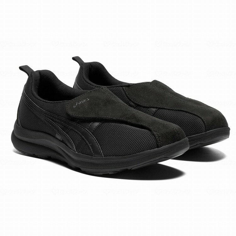 アシックス商事 ライフウォーカー 1242A018/ブラック×ブラック/22.5 ブラック×ブラック 22.5 1242A018 252545 5996 225 1足(代引不可)【送料無料】