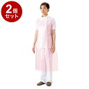 【単品2個セット】サラヤ サラヤ プラスチックエプロン袖なし 50枚入 箱 ピンク 51076 975088 120 10909(代引不可)【送料無料】(4)