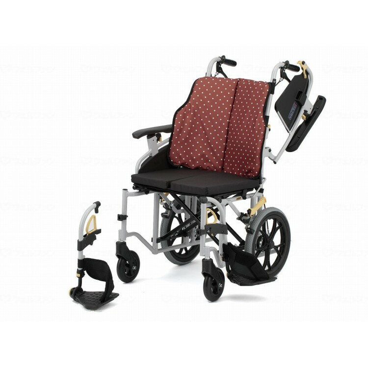 日進医療器 シン・ウルトラシリーズ 介助用 高座面 NAH-SU7・Hi/カキチャ(柿茶)/-(代引不可)【ポイント..