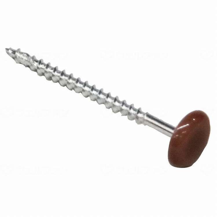 【法人限定】 矢崎化工 木製取付けベース取付ネジ2(40個入)/ブラウン/φ35(代引不可)【ポイント10倍】【送料無料】