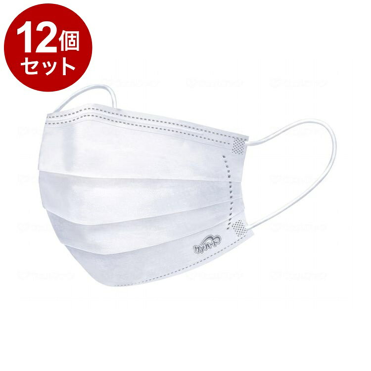 【単品12個セット】 玉川衛材 ケアハート メディカルマスク50枚入 ホワイト/個/レギュラー(代引不可)【ポイント10倍】【送料無料】