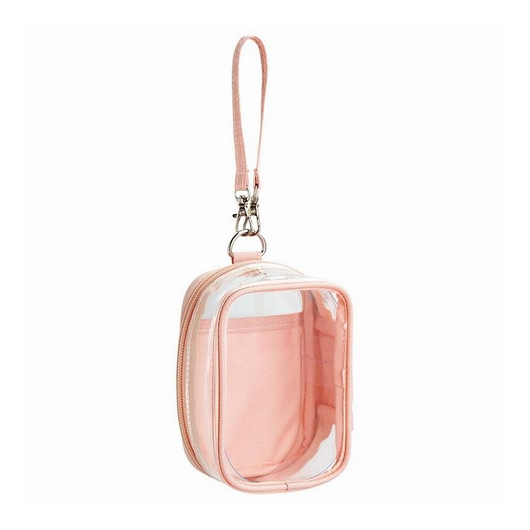 myfa デコレーションボックスポーチミニ シャーベットピンク A3305-12(代引不可)【ポイント10倍】