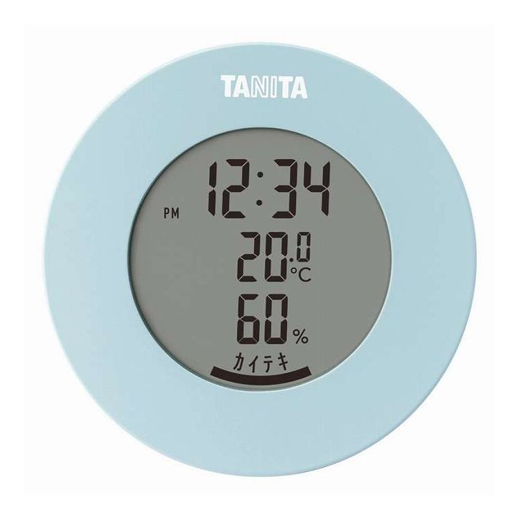 乐天商城 - タニタ デジタル温湿度計 TT-585-BL ライトブルー(代引不可)【ポイント10倍】【送料無料】