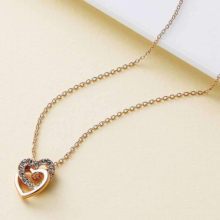 プライベートレーベル ハートペンダント P18-5-6PG(代引不可)【ポイント10倍】【送料無料】